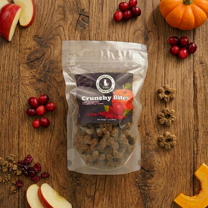Crunchy Bites™ Plant-Based Dog Biscuits – Healthy Natural Dog Treats