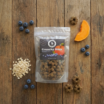 Crunchy Bites™ Plant-Based Dog Biscuits – Healthy Natural Dog Treats