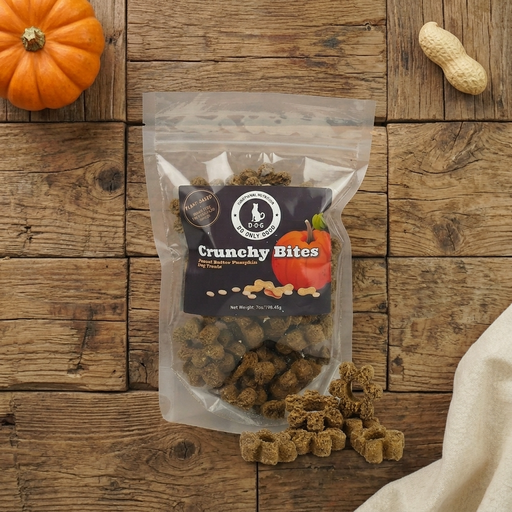 Crunchy Bites™ Plant-Based Dog Biscuits – Healthy Natural Dog Treats