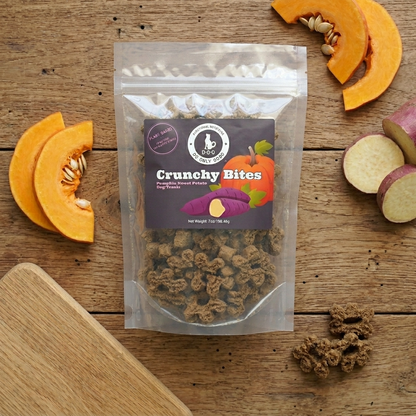 Crunchy Bites™ Plant-Based Dog Biscuits – Healthy Natural Dog Treats