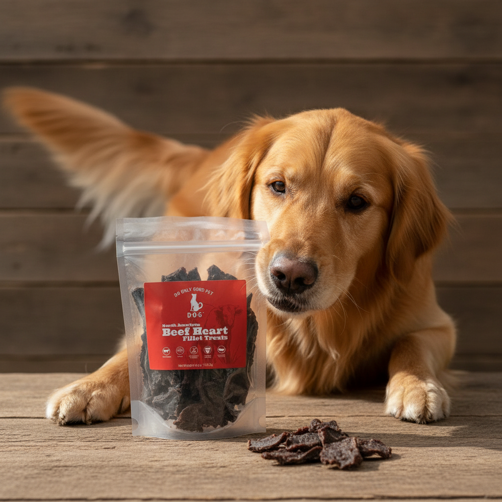 Pure Meat Fillets™ | Single-Ingredient Air-Dried Dog Treats | Human-Grade | All Breeds & Life Stages | Beef, Chicken, Turkey, Pork