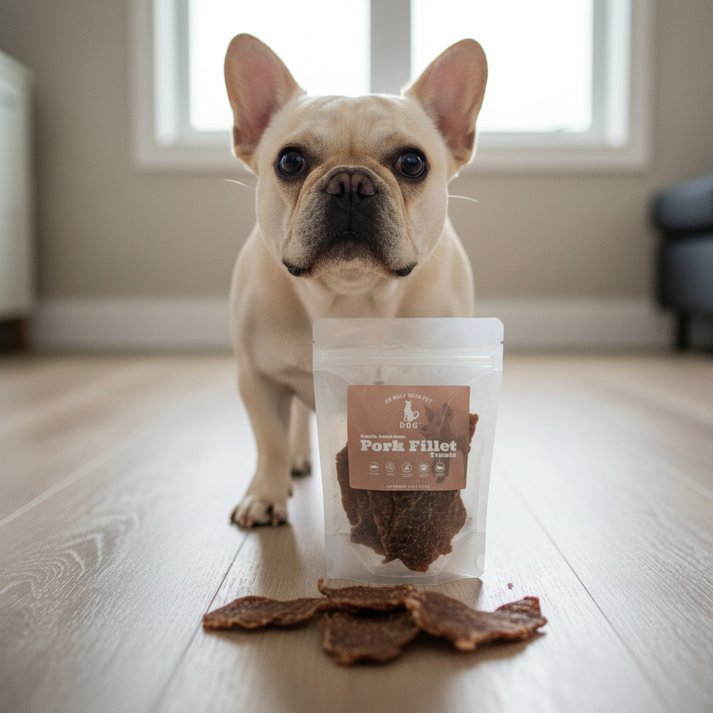 Pure Meat Fillets™ | Single-Ingredient Air-Dried Dog Treats | Human-Grade | All Breeds & Life Stages | Beef, Chicken, Turkey, Pork
