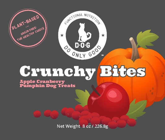 Crunchy Bites Biscuits - Apple, Cranberry Pumpkin