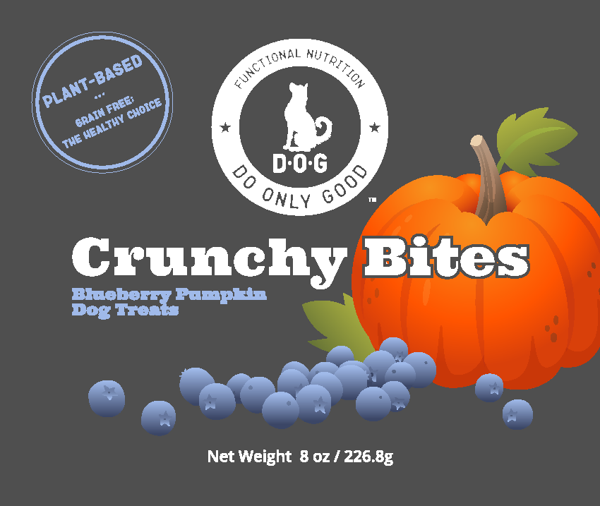 Crunchy Bites Biscuits - Blueberry Pumpkin