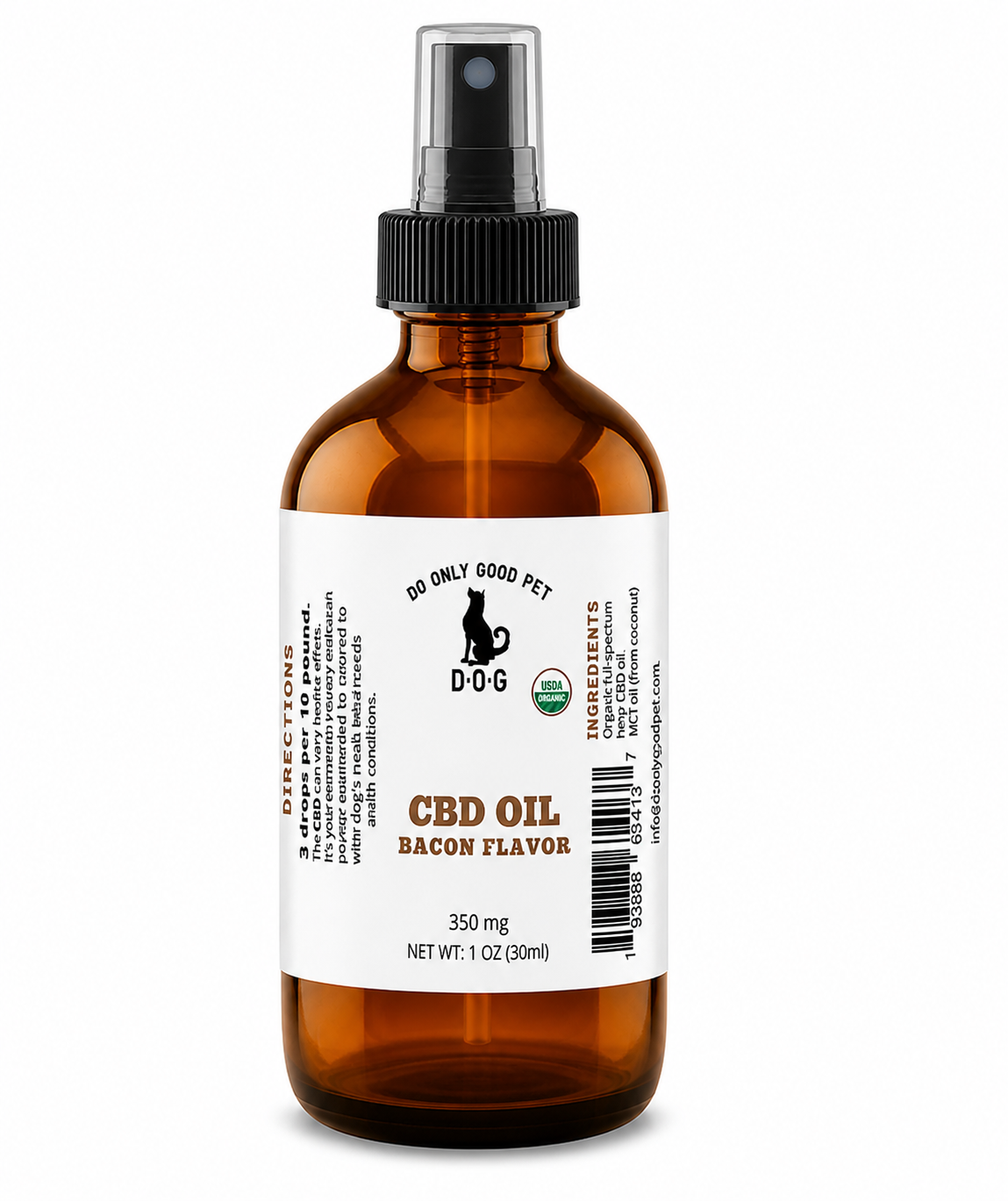 CBD Oil for Dogs | Full-Spectrum Hemp Extract (350mg) – D.O.G.