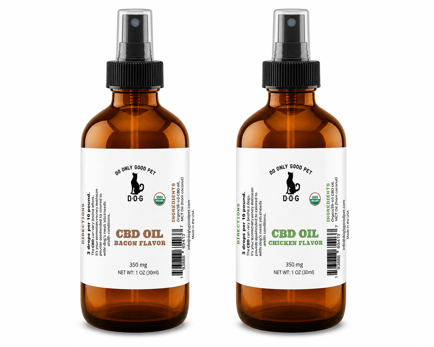 CBD Oil for Dogs | Full-Spectrum Hemp Extract (350mg) – D.O.G.