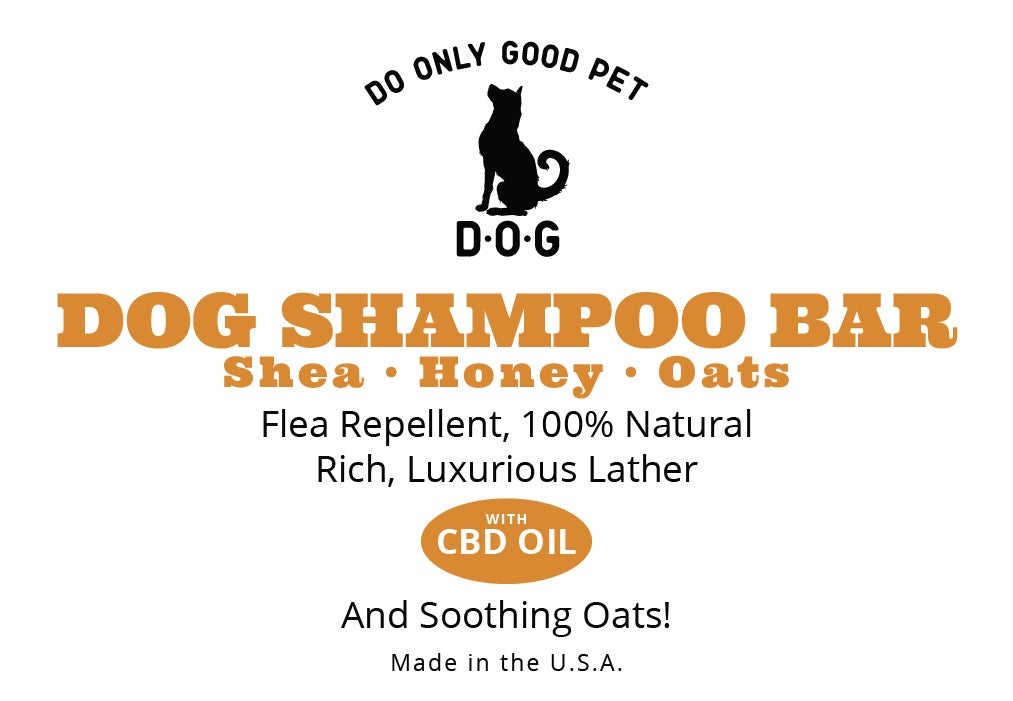 Natural Dog Shampoo Bar | Oatmeal, Honey & Shea Butter – D.O.G.