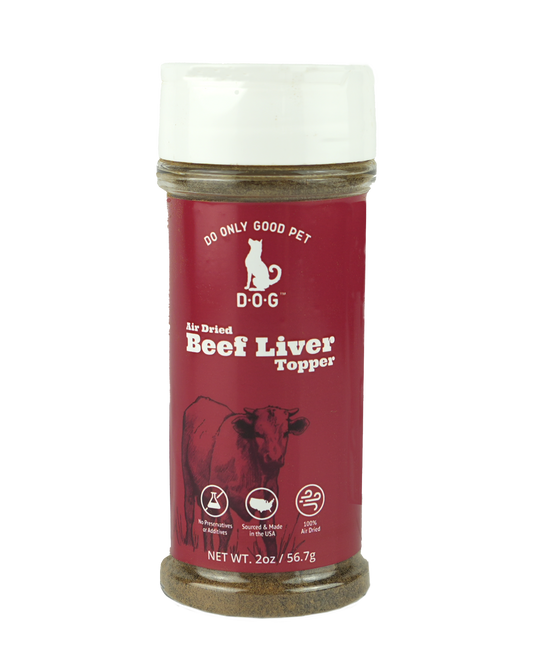 Meal Toppers – Beef Heart • Beef Liver • Turkey