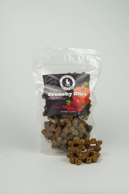 Crunchy Bites Biscuits - Apple, Cranberry Pumpkin